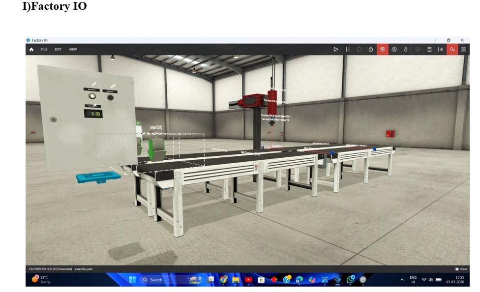 Automated Assembly and Quality Check Station Simulation